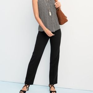 NWOT Talbot's Curvy Easy Travel Straight Leg Pants